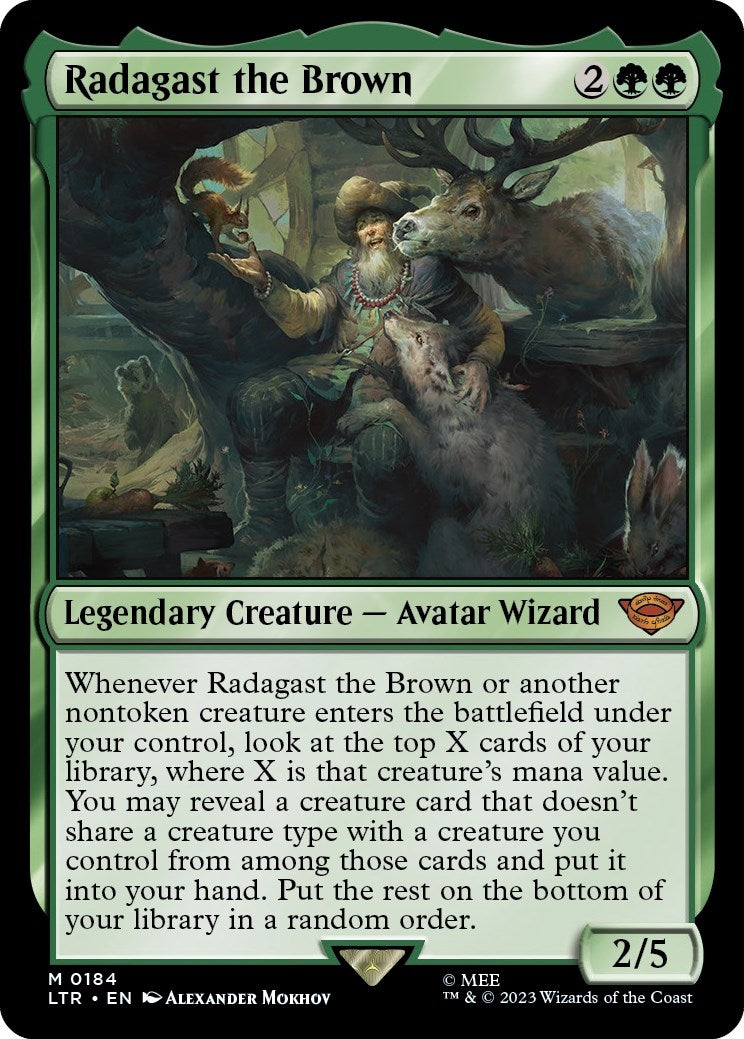 Radagast the Brown (184) (Universes Beyond: The Lord of the Rings: Tales of Middle-earth)