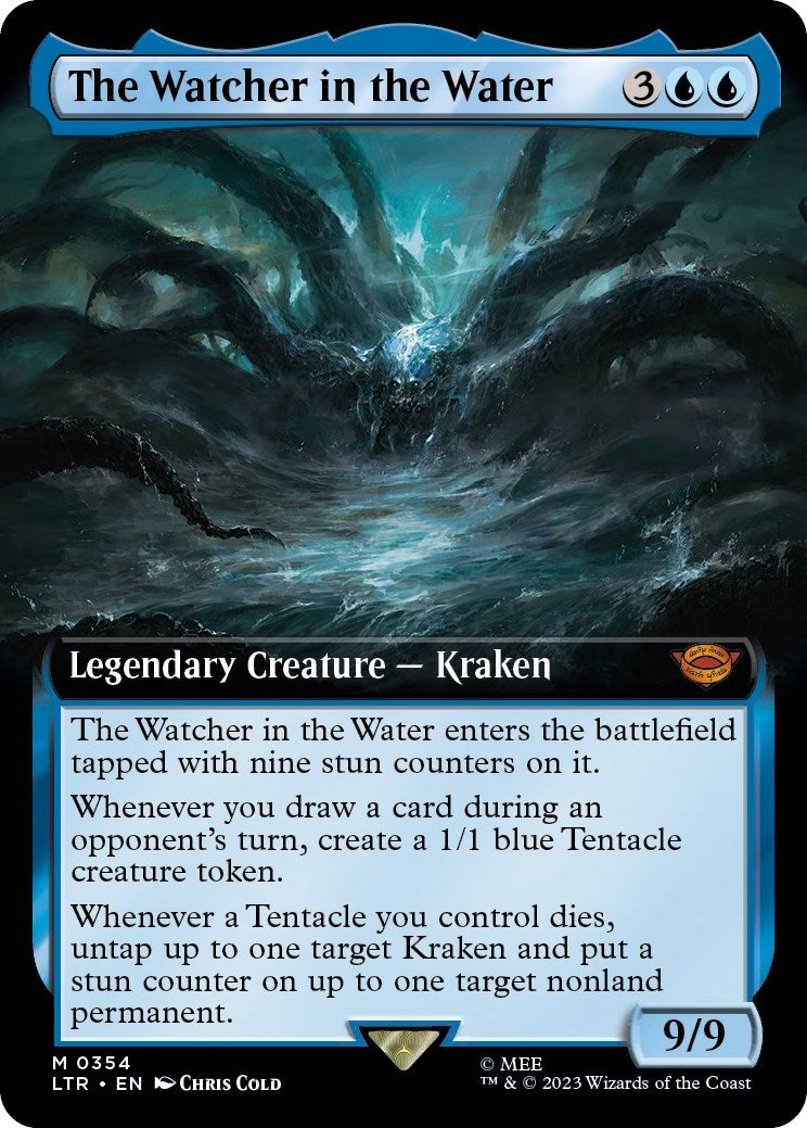 The Watcher in the Water (Extended Art) (354) (Universes Beyond: The Lord of the Rings: Tales of Middle-earth)