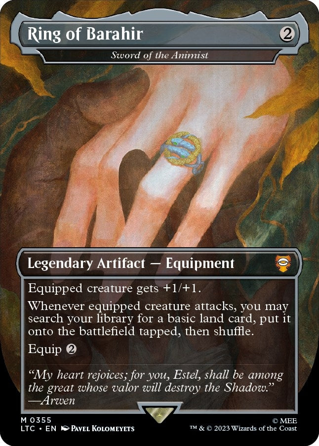 Ring of Barahir - Sword of the Animist (355) (Commander: The Lord of the Rings: Tales of Middle-earth)