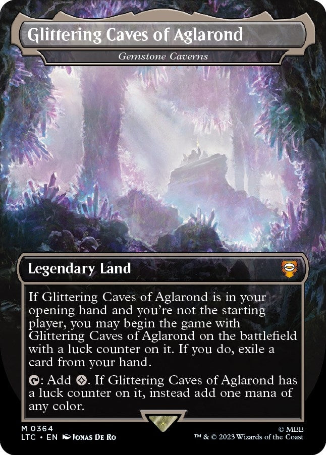 Glittering Caves of Aglarond - Gemstone Caverns (364) (Commander: The Lord of the Rings: Tales of Middle-earth)
