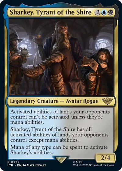 Sharkey, Tyrant of the Shire (229) (Universes Beyond: The Lord of the Rings: Tales of Middle-earth)
