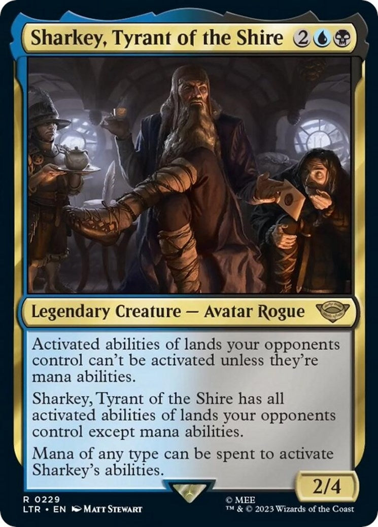 Sharkey, Tyrant of the Shire (229) (Universes Beyond: The Lord of the Rings: Tales of Middle-earth)