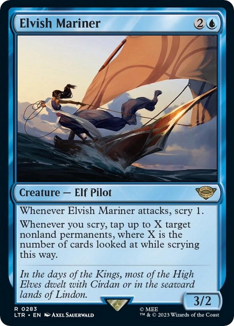 Elvish Mariner (283) (Universes Beyond: The Lord of the Rings: Tales of Middle-earth)