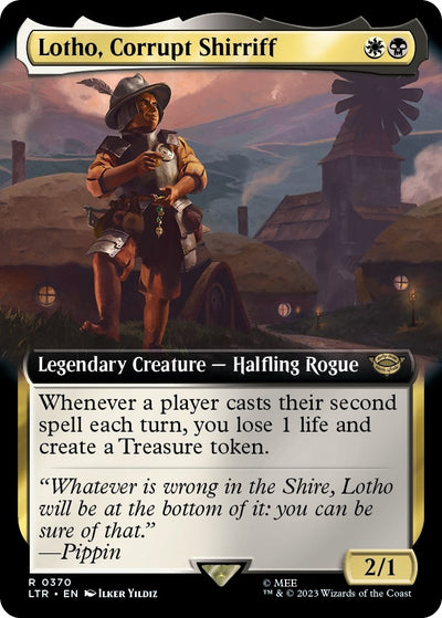 Lotho, Corrupt Shirriff (Extended Art) (370) (Universes Beyond: The Lord of the Rings: Tales of Middle-earth)