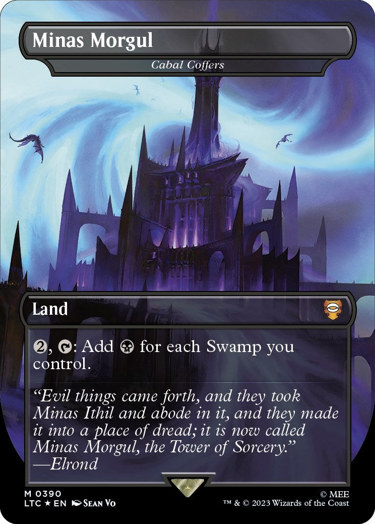 Minas Morgul - Cabal Coffers (Surge Foil) (390) (Commander: The Lord of the Rings: Tales of Middle-earth)