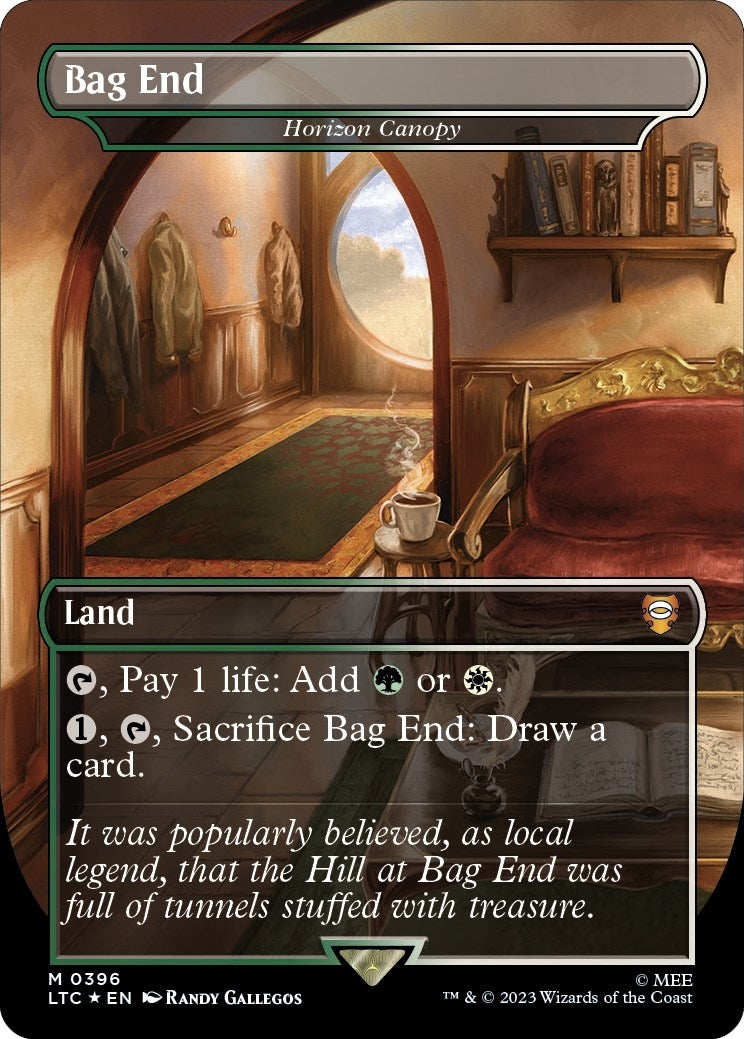 Bag End - Horizon Canopy (Surge Foil) (396) (Commander: The Lord of the Rings: Tales of Middle-earth)