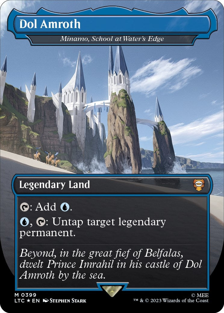 Dol Amroth - Minamo, School at Water's Edge (Surge Foil) (399) (Commander: The Lord of the Rings: Tales of Middle-earth)