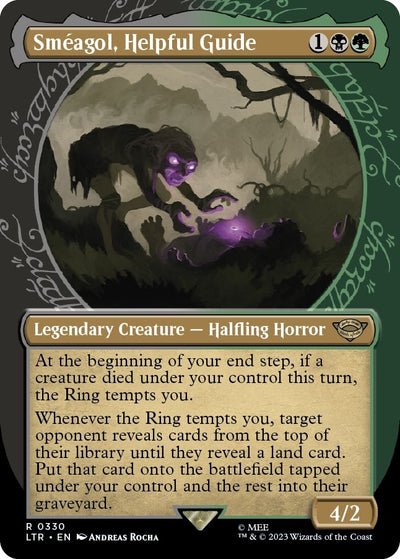 Smeagol, Helpful Guide (Showcase) (330) (Universes Beyond: The Lord of the Rings: Tales of Middle-earth)