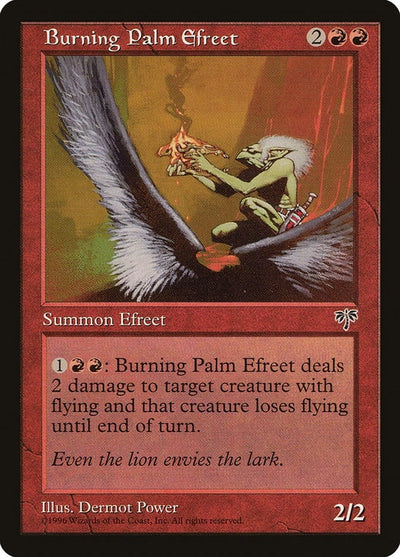 Burning Palm Efreet (Mirage)