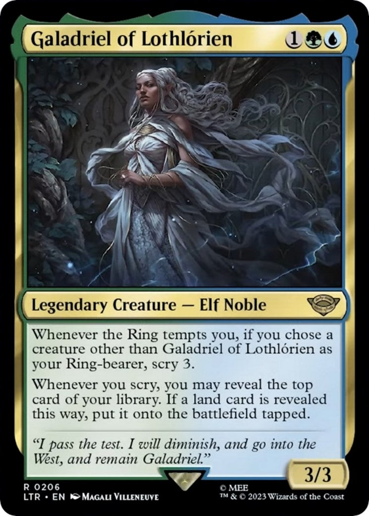 Galadriel of Lothlorien (206) (Universes Beyond: The Lord of the Rings: Tales of Middle-earth)
