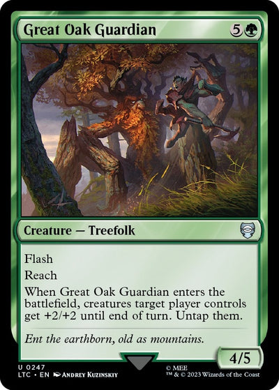 Great Oak Guardian (247) (Commander: The Lord of the Rings: Tales of Middle-earth)