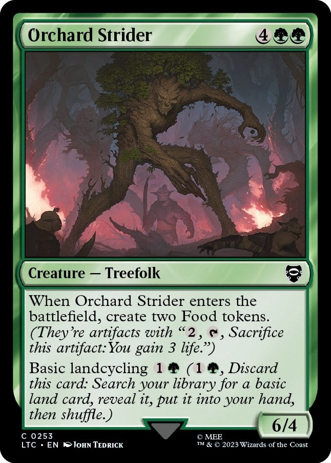Orchard Strider (253) (Commander: The Lord of the Rings: Tales of Middle-earth)