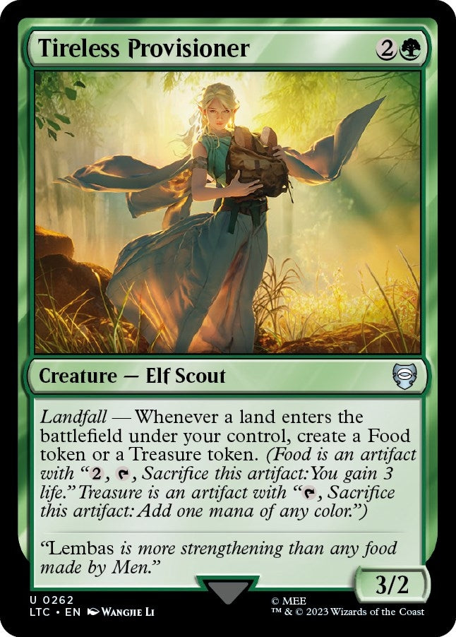 Tireless Provisioner (262) (Commander: The Lord of the Rings: Tales of Middle-earth)