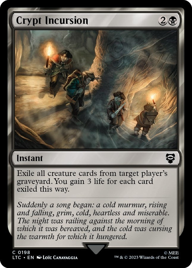 Crypt Incursion (198) (Commander: The Lord of the Rings: Tales of Middle-earth)