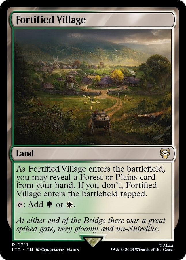 Fortified Village (311) (Commander: The Lord of the Rings: Tales of Middle-earth)