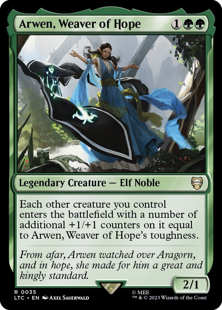Arwen, Weaver of Hope (35) (Commander: The Lord of the Rings: Tales of Middle-earth)