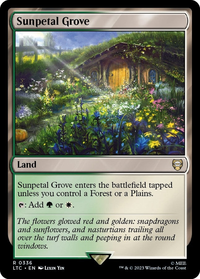 Sunpetal Grove (336) (Commander: The Lord of the Rings: Tales of Middle-earth)
