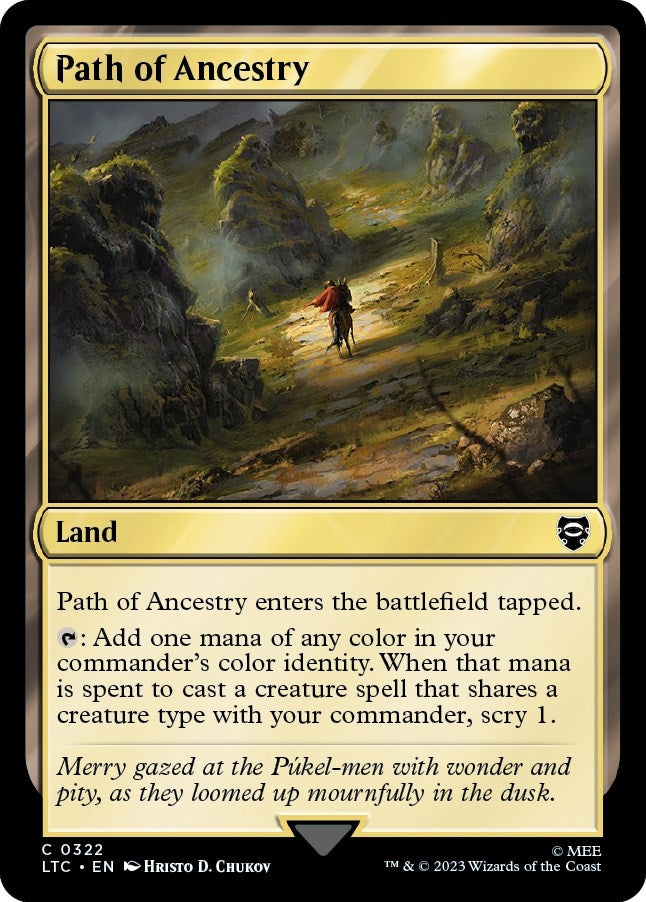 Path of Ancestry (322) (Commander: The Lord of the Rings: Tales of Middle-earth)