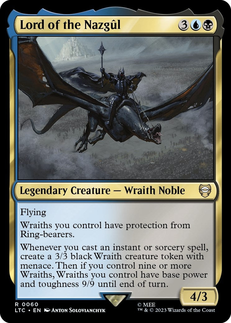 Lord of the Nazgul (60) (Commander: The Lord of the Rings: Tales of Middle-earth)