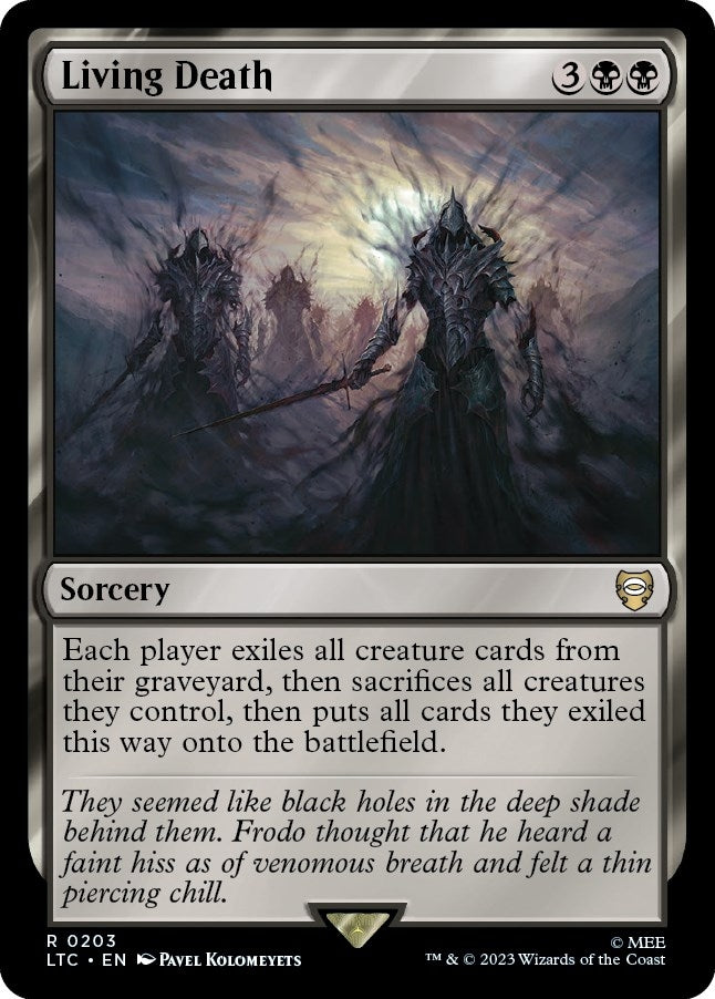 Living Death (203) (Commander: The Lord of the Rings: Tales of Middle-earth)