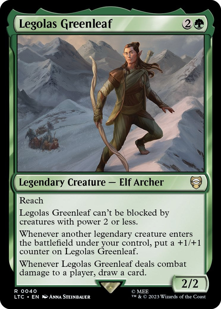 Legolas Greenleaf (40) (Commander: The Lord of the Rings: Tales of Middle-earth)