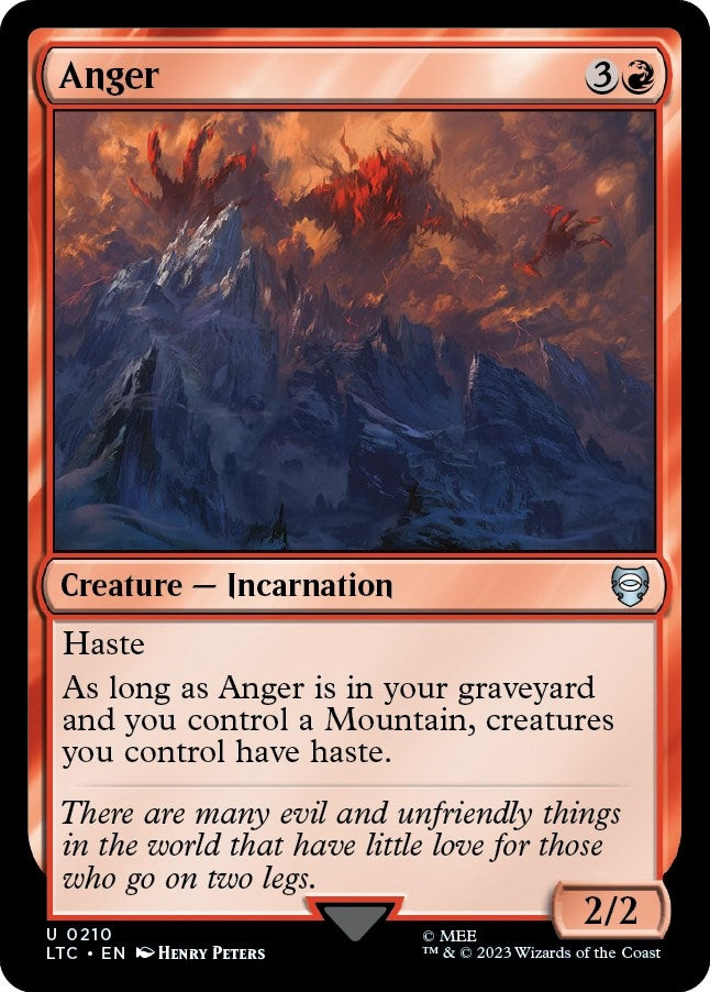 Anger (210) (Commander: The Lord of the Rings: Tales of Middle-earth)