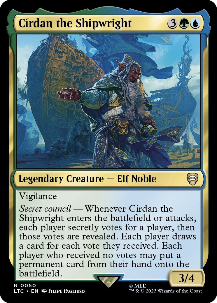 Cirdan the Shipwright (50) (Commander: The Lord of the Rings: Tales of Middle-earth)