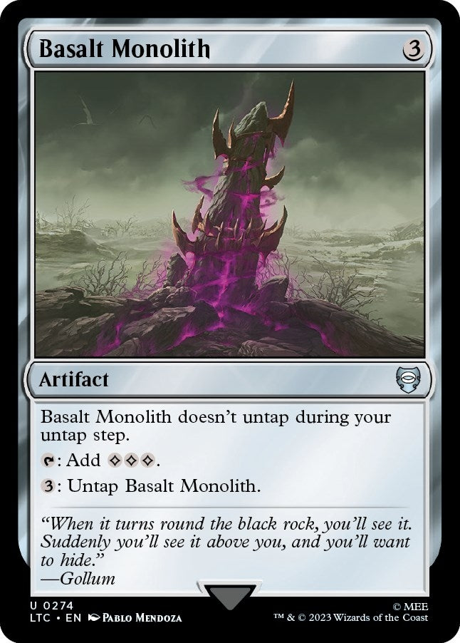Basalt Monolith (274) (Commander: The Lord of the Rings: Tales of Middle-earth)