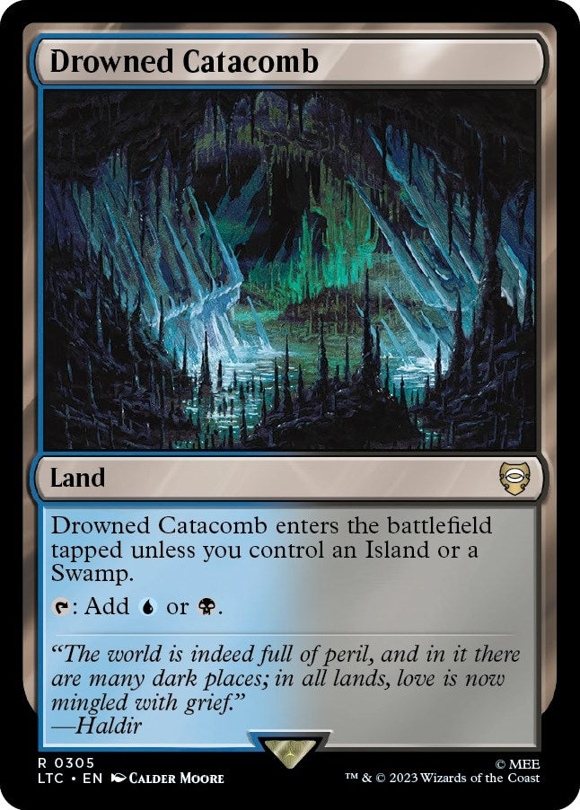 Drowned Catacomb (305) (Commander: The Lord of the Rings: Tales of Middle-earth)