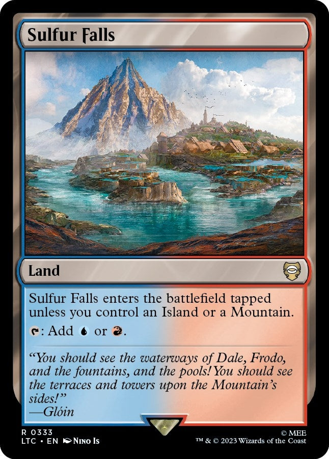 Sulfur Falls (333) (Commander: The Lord of the Rings: Tales of Middle-earth)