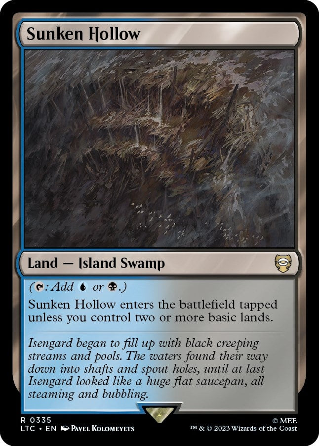 Sunken Hollow (335) (Commander: The Lord of the Rings: Tales of Middle-earth)