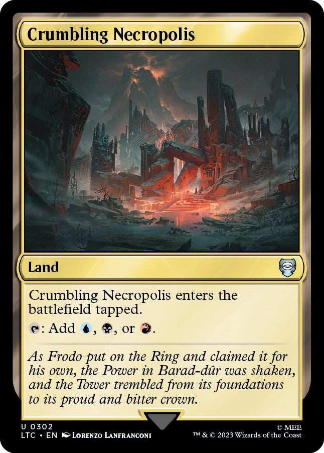 Crumbling Necropolis (302) (Commander: The Lord of the Rings: Tales of Middle-earth)
