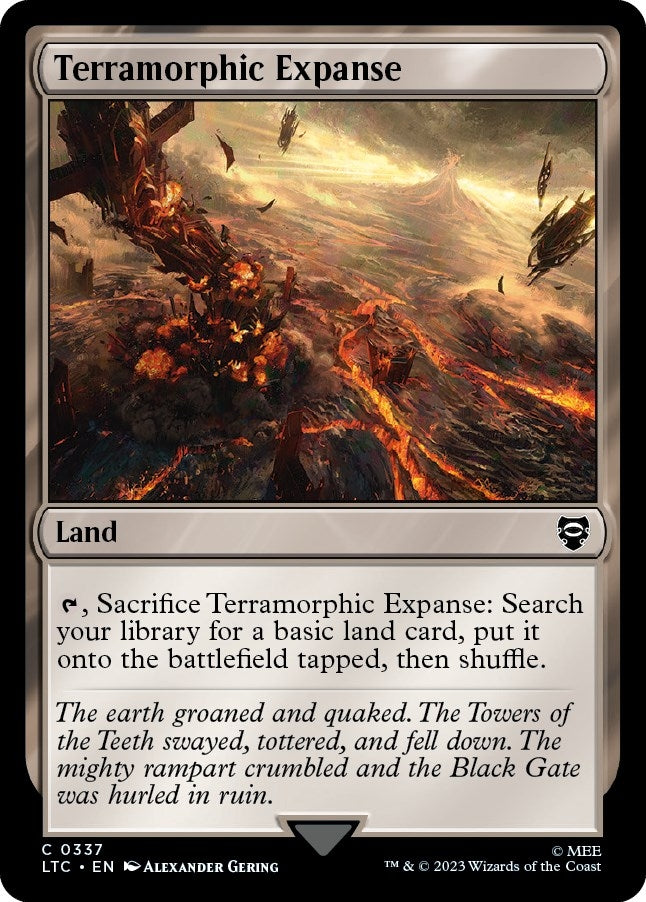 Terramorphic Expanse (337) (Commander: The Lord of the Rings: Tales of Middle-earth)