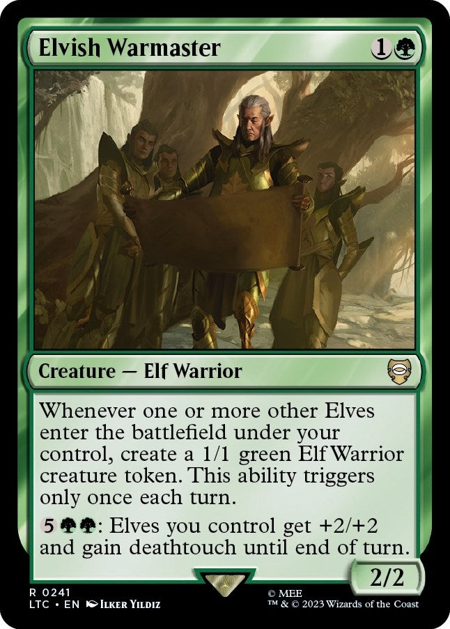 Elvish Warmaster (241) (Commander: The Lord of the Rings: Tales of Middle-earth)