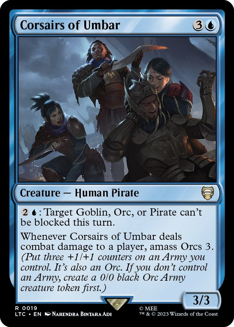 Corsairs of Umbar (19) (Commander: The Lord of the Rings: Tales of Middle-earth)