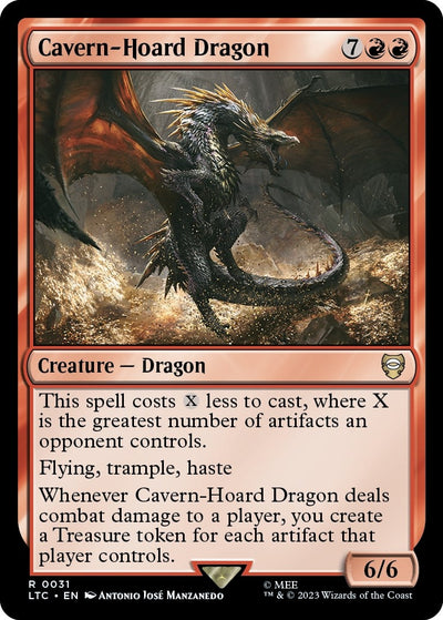 Cavern-Hoard Dragon (31) (Commander: The Lord of the Rings: Tales of Middle-earth)