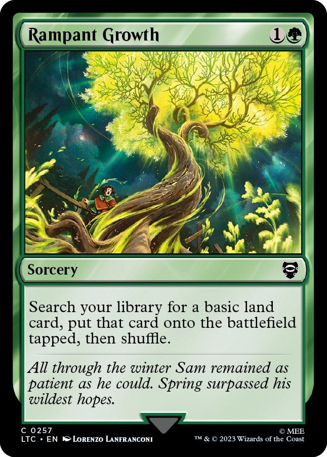 Rampant Growth (257) (Commander: The Lord of the Rings: Tales of Middle-earth)