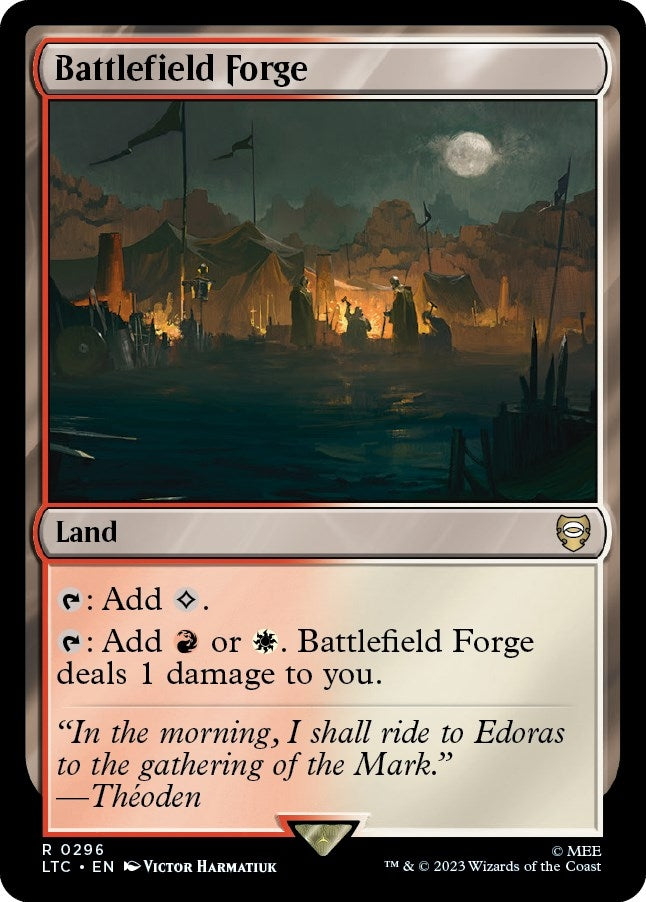 Battlefield Forge (296) (Commander: The Lord of the Rings: Tales of Middle-earth)