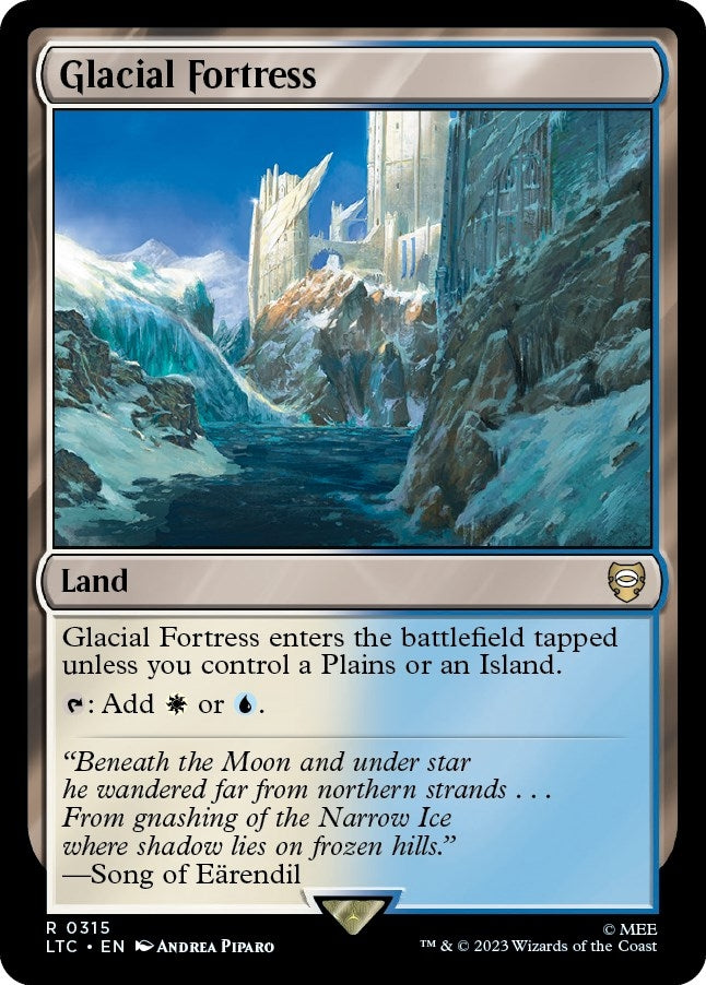 Glacial Fortress (315) (Commander: The Lord of the Rings: Tales of Middle-earth)