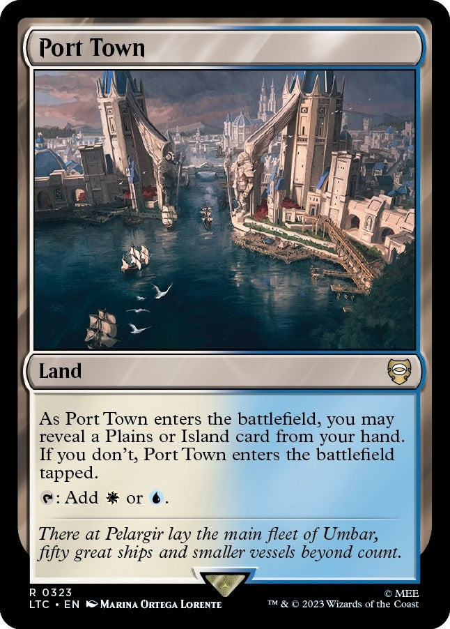 Port Town (323) (Commander: The Lord of the Rings: Tales of Middle-earth)