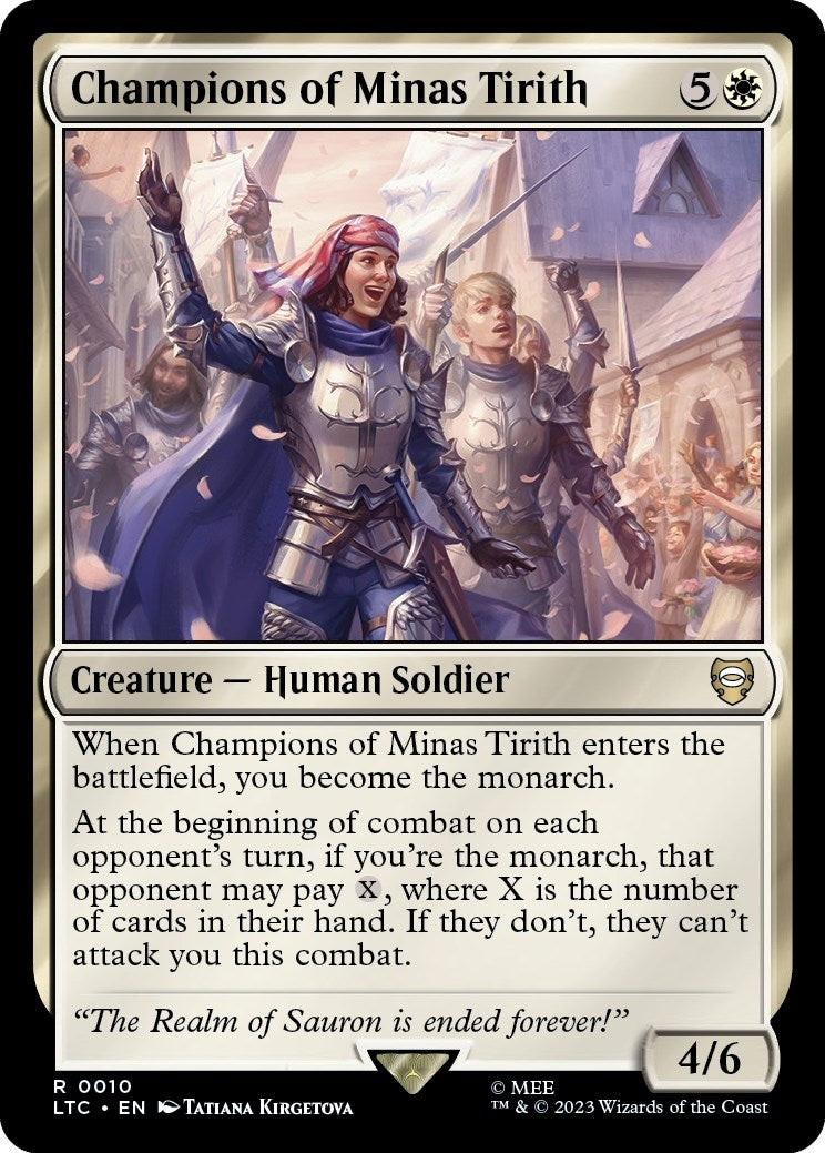 Champions of Minas Tirith (10) (Commander: The Lord of the Rings: Tales of Middle-earth)