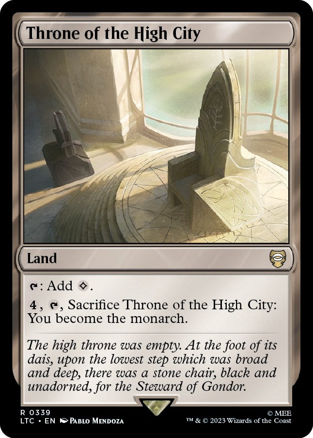 Throne of the High City (339) (Commander: The Lord of the Rings: Tales of Middle-earth)