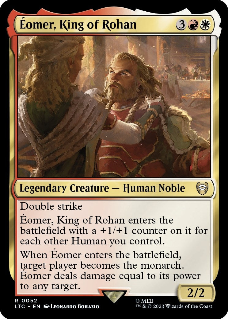 Eomer, King of Rohan (52) (Commander: The Lord of the Rings: Tales of Middle-earth)