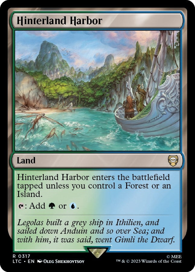 Hinterland Harbor (317) (Commander: The Lord of the Rings: Tales of Middle-earth)
