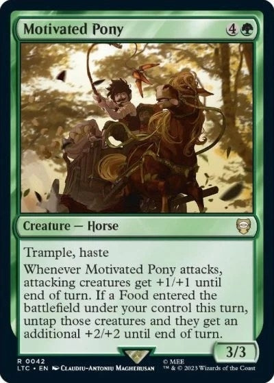 Motivated Pony (42) (Commander: The Lord of the Rings: Tales of Middle-earth)