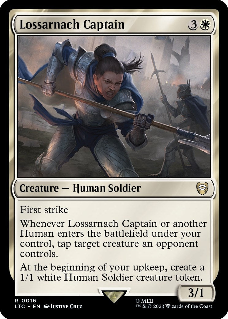 Lossarnach Captain (16) (Commander: The Lord of the Rings: Tales of Middle-earth)