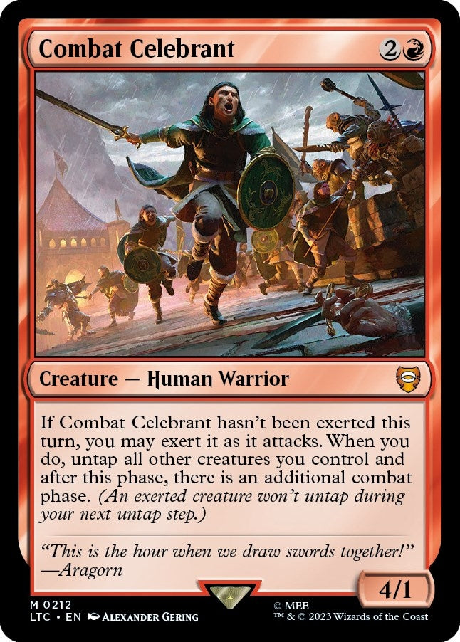 Combat Celebrant (212) (Commander: The Lord of the Rings: Tales of Middle-earth)
