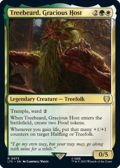 Treebeard, Gracious Host (73) (Commander: The Lord of the Rings: Tales of Middle-earth)