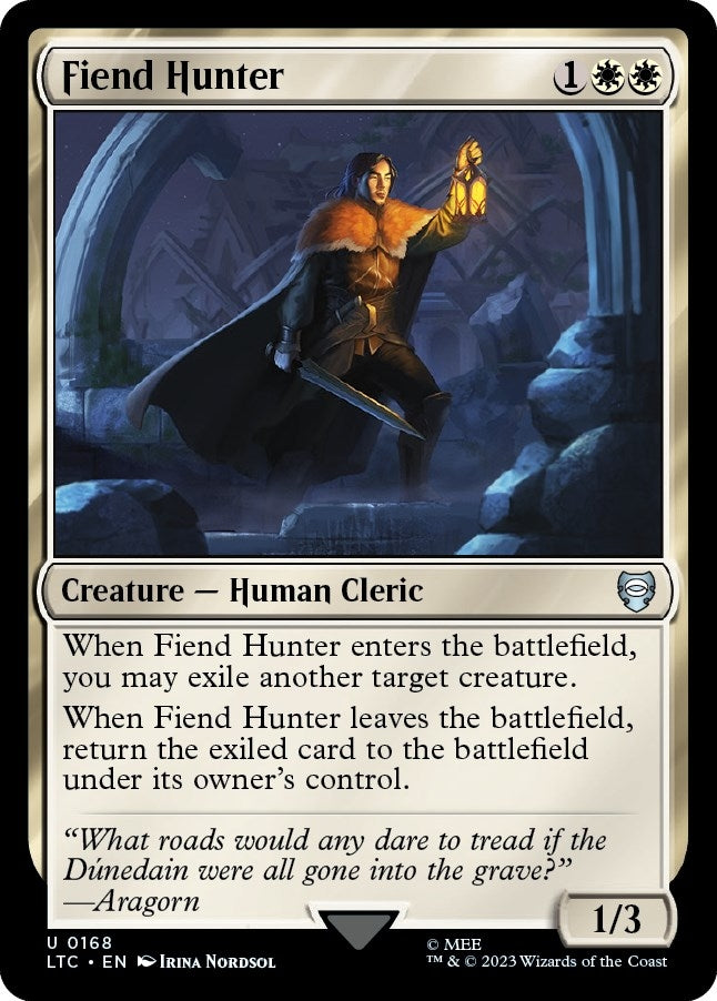 Fiend Hunter (168) (Commander: The Lord of the Rings: Tales of Middle-earth)