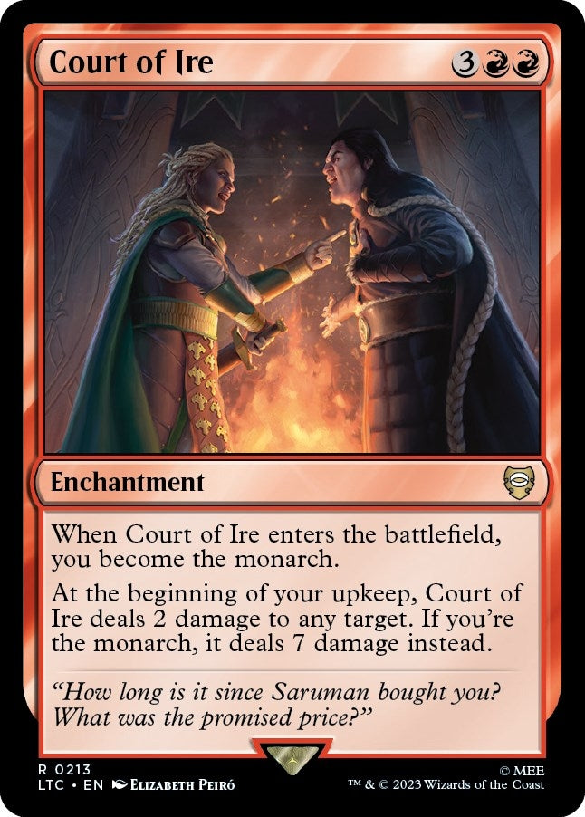 Court of Ire (213) (Commander: The Lord of the Rings: Tales of Middle-earth)